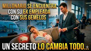 Millonario Se Cruza Por Casualidad Con Su Ex Empleada Con Sus Gemelos — Un Secreto Lo Cambia Todo…
