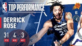 Derrick Rose Goes For 29 In The 2nd Half And The Game-Winner! | January 20, 2019