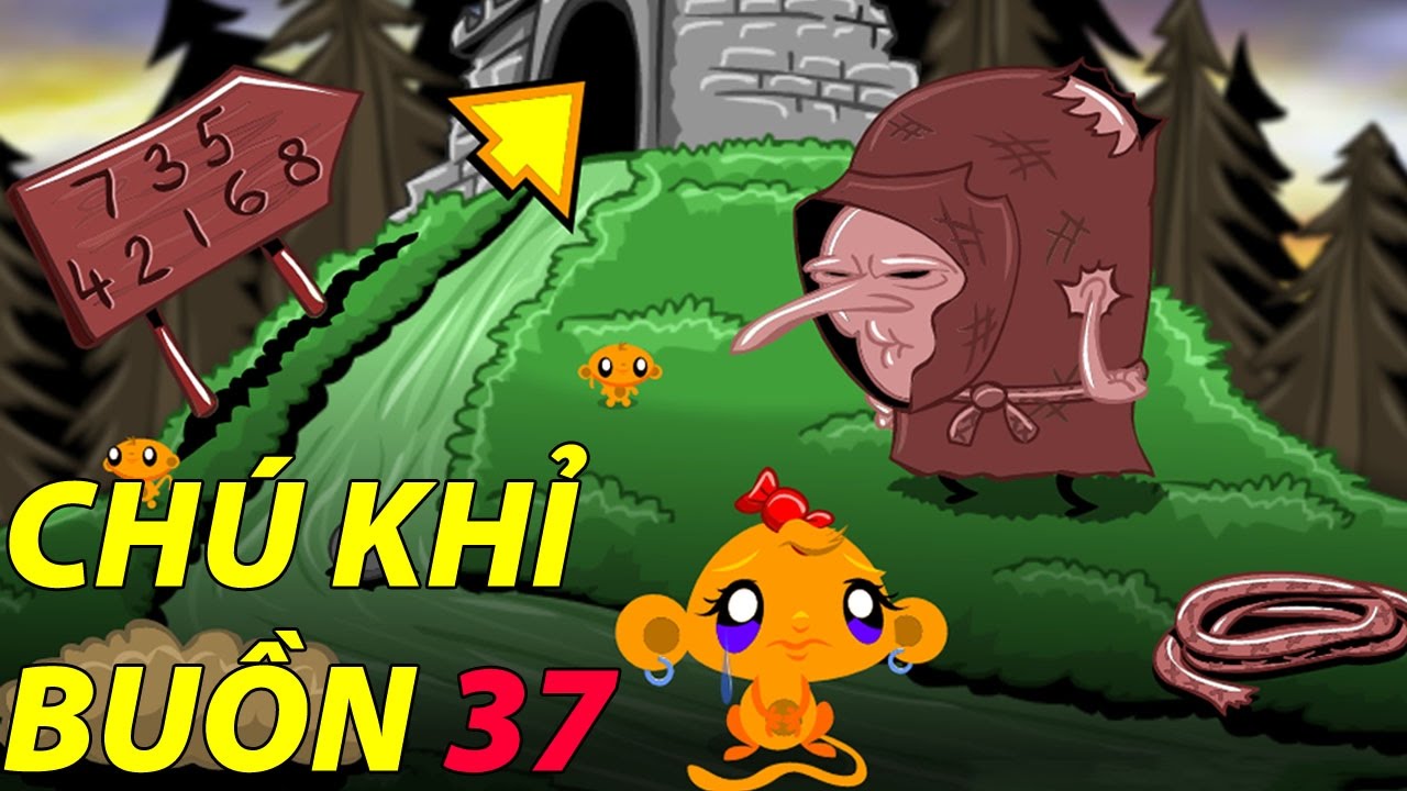 Game Chú Khỉ Buồn 37 - Video Hướng Dẫn Chơi Game 24H - Youtube