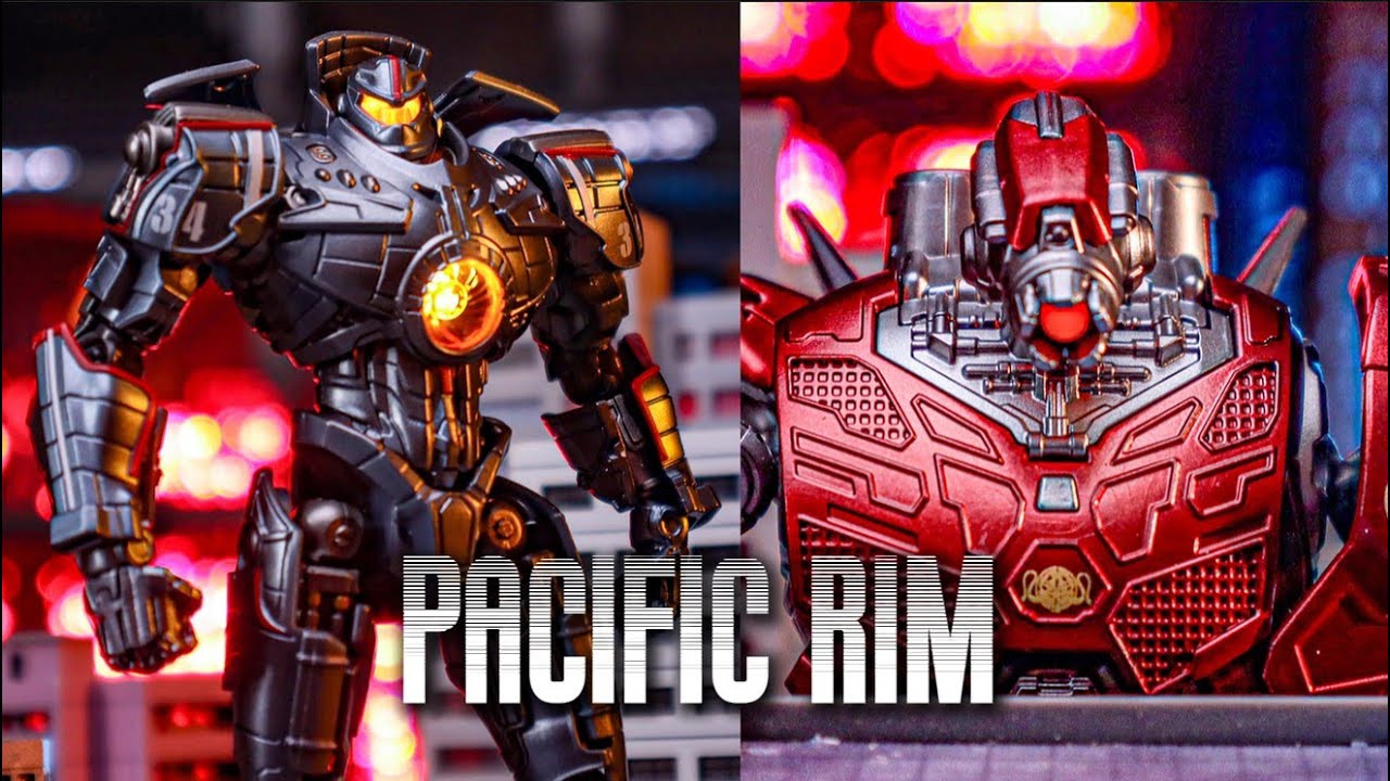 Lot De Figurines Pacific Rim LED Avec Cherno Alpha, Striker Eureka, Etc. - 18 Cm, PVC, Neuf Scellé
