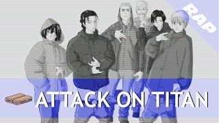 ATTACK ON TITAN RAP | "F*CK GABI" | Ham Sandwich feat. Aerial Ace, Drip$tick, Karoshi [prod. Cxdy]