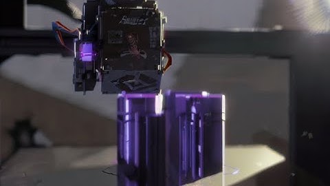 stable diffusion 3d printer footage (spiderverse style)