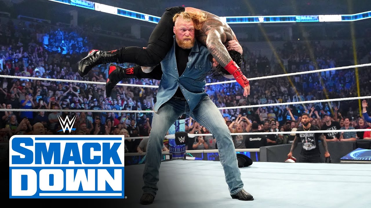 Brock Lesnar shocks Roman Reigns with Beastly return SmackDown June 17 2022