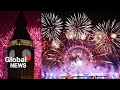 New Year’s 2026: London explodes off the map in whirlwind of colour and booming sound