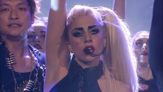 Lady Gaga - The Edge Of Glory + Yoü And I + Born This Way Live at SMAP×SMAP (June 29, 2011)