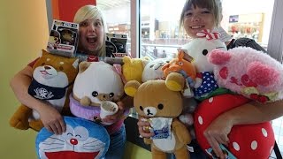 UFO catchers and ticket jackpots at Round 1 arcade in Moreno Valley!