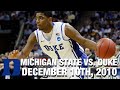 Duke's Kyrie Irving Pours In 31 Vs. Draymond Green & Michigan State | ACC Basketball Classic