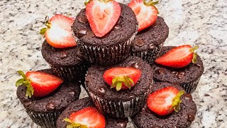 Best keto chocolate cupcake recipe,low carb,sugar free,gluten free,أطيب وصفة كب كيك بالشوكولا كيتو