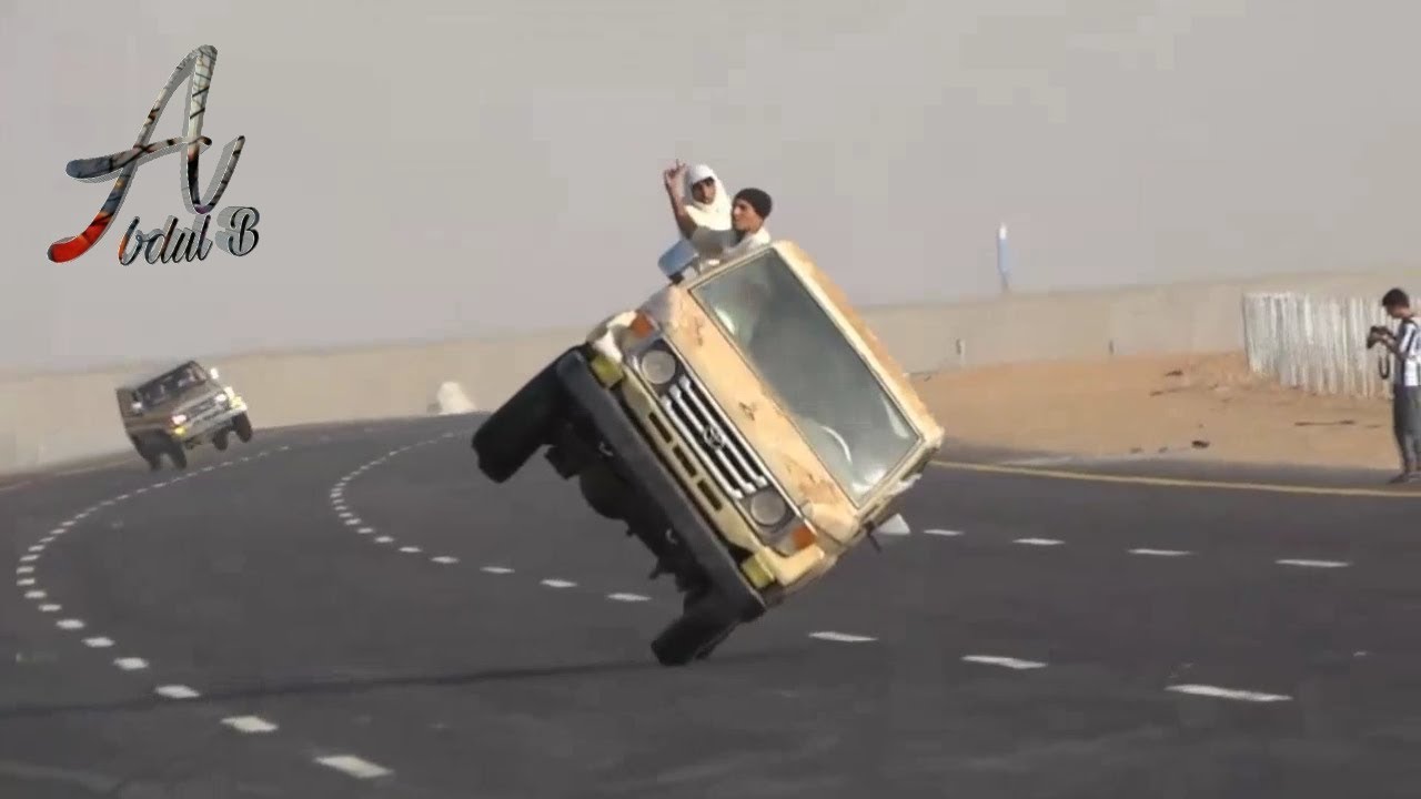 New Amazing Crazy Car Stunt  Only In Saudi Arabia  Crazy Arab Driving Stunts 2018  Abdul B M