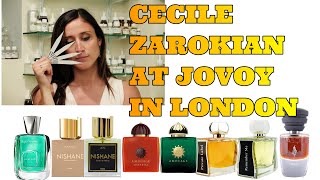 NICHE PERFUMER CECILE ZAROKIAN @JOVOY IN LONDON |ANI, NANSHE, MATERIAL, REMEMBER ME vlog perfumes