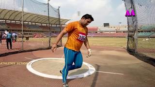 Hammer throw New national record  Boys18 in   National Junior Athletics Championships2018