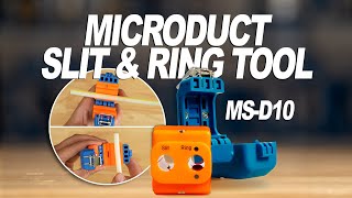 Jonard Tools 10MM Microduct Slit and Ring Tool (MS-D10) Product Video