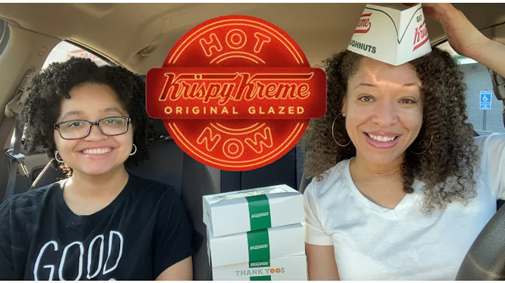 We got FREE Krispy Kreme Donuts!!!