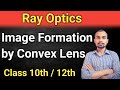 Ray Optics | Image Formation By Convex Lens for different Positions of Object 10 / 12 JEE/ NEET