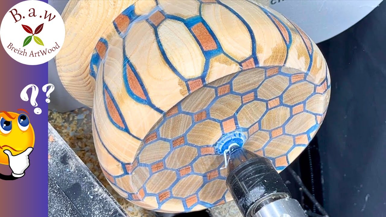 Wood Turning - a Simple and Effective Geometric Project🧐 - YouTube