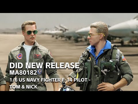 DID1/6 パイロット トムとニック MA80182 DID1/6 パイロット トムとニック MA80182 Tom & Nick - US Navy
