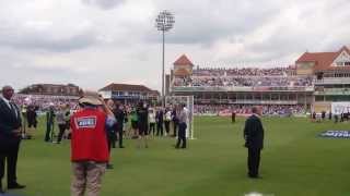 Clarke, Cook, emotional speechTrent Bridge Aug 2015