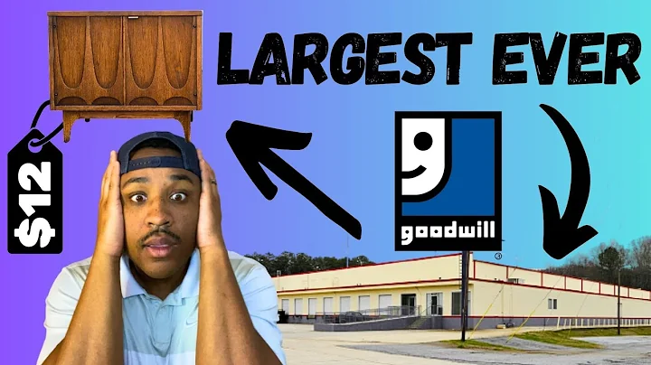 EPIC Mid-Century FINDS at the BIGGEST Thrift Store Ever!