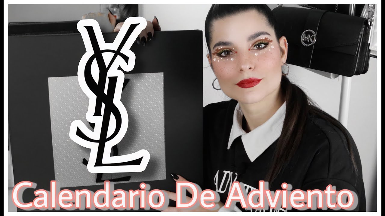 YSL UNBOXING | 🎄 Destripando el Calendario de Adviento 💄 YSL | Yves ...