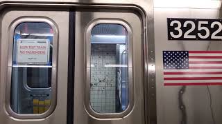 ᴴᴰ R179s 3248-3257 Burn In Testing on the A Line at 175 St