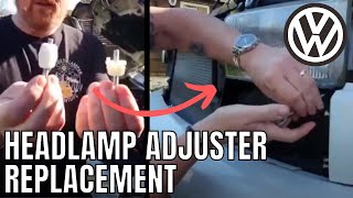 VW T4 🚐 - Headlamp Adjuster Replacement