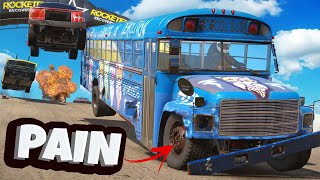 When People Use Buses as Weapons on Wreckfest Online Servers...