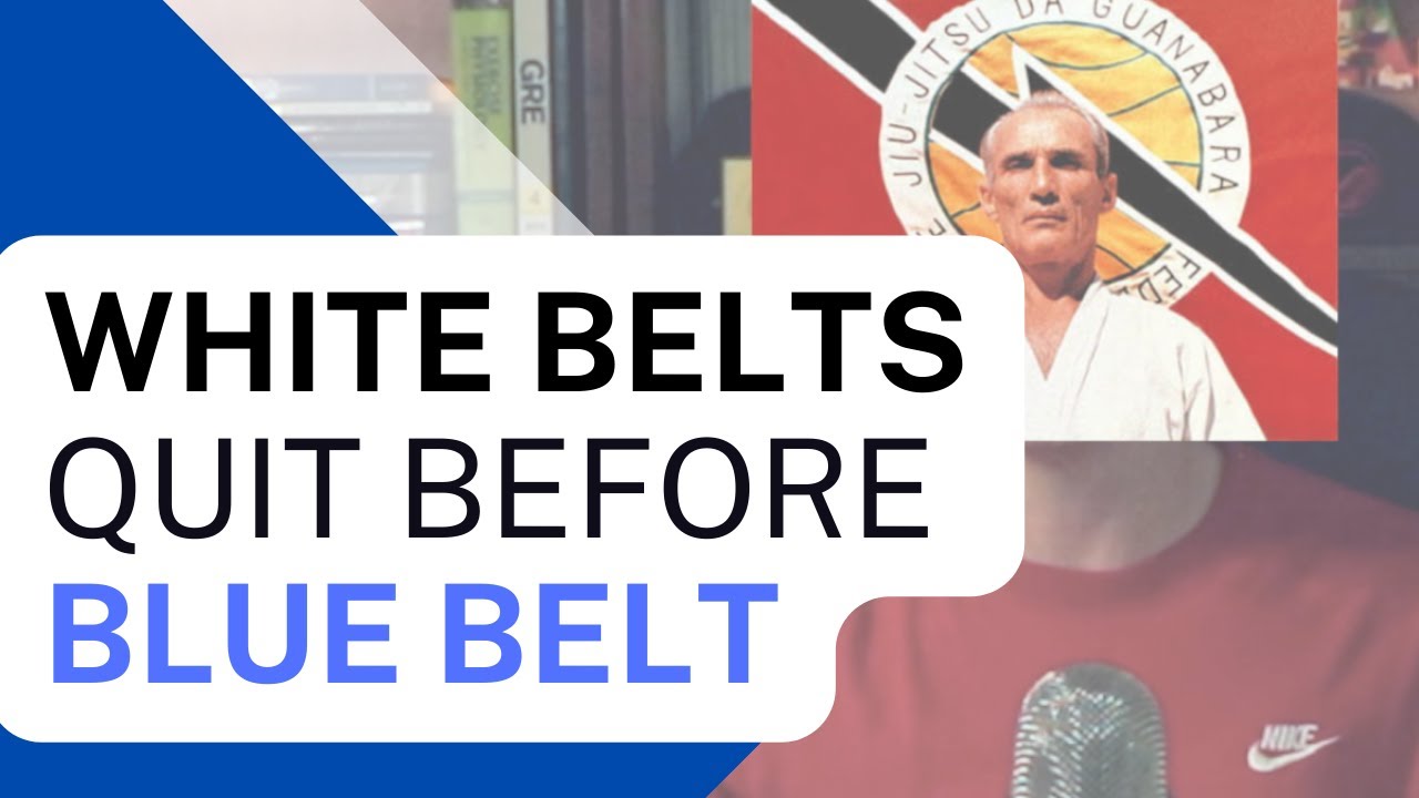 5 причин, по которым большинство белых поясов по бразильскому джиу-джитсу уходят из спорта