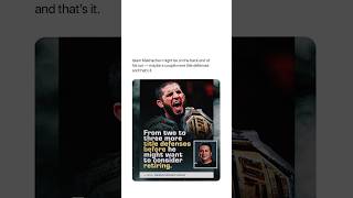Islam Makhachev Retiring Soon?