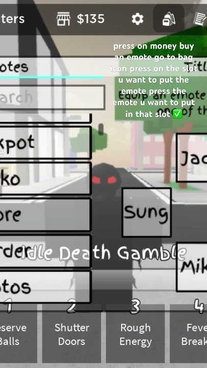how to emote | jujutsu shenanigans | #roblox #combos #jjk #gaming #
