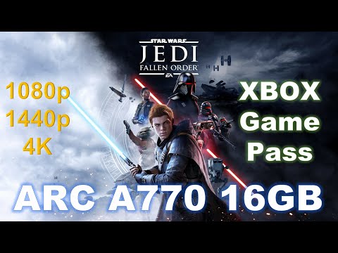 Intel Arc A770 16GB | Star Wars Jedi: Fallen Order 1080p, 1440p, 4K