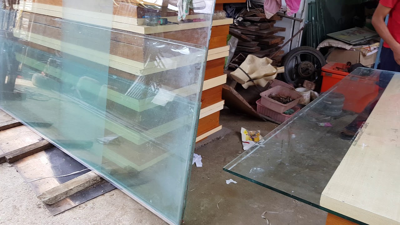 TUTORIAL MEMOTONG KACA TEBAL