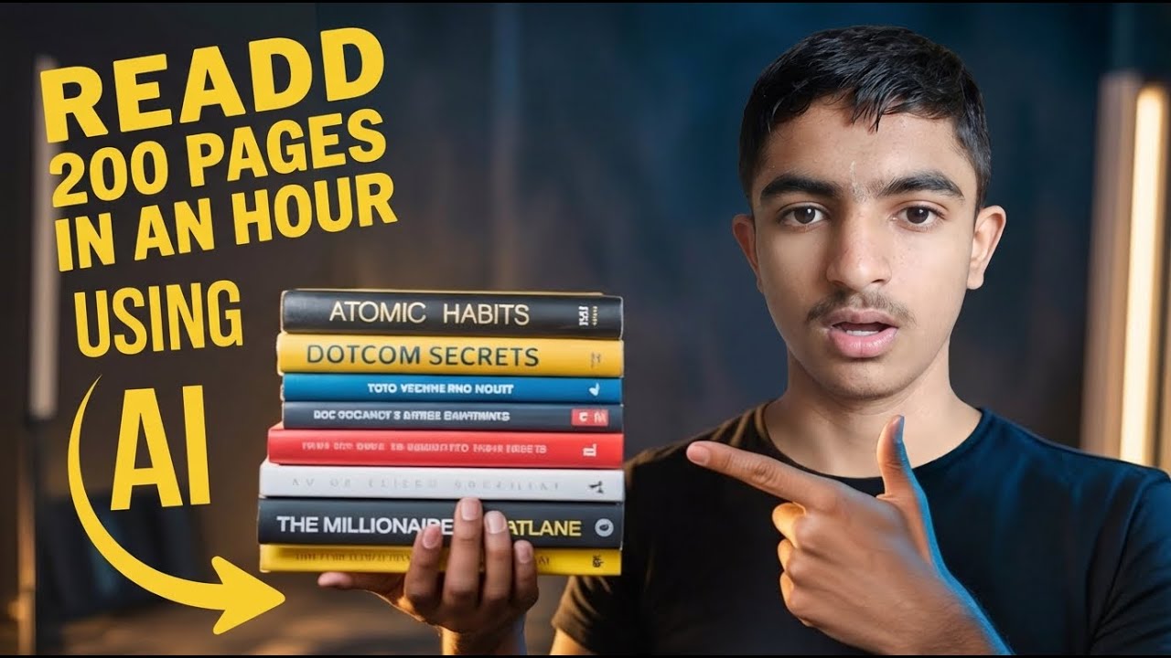 How I use AI to read insanely FAST (200 Pages and hours ezz)