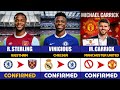 TRANSFERS NEWS_CONFIRMED AND RUMOURS_TRANSFER WINDOW_20Th_JANUARY_Carrick_Raheem_sterling_vinicious