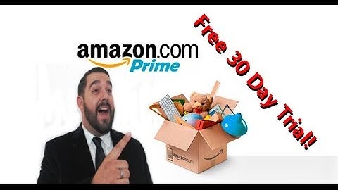 Amazon Prime 30 Day Free Trial