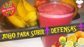 NATURAL JUICE to RAISE YOUR DEFENSES AND strengthen your immune system (against all viruses)