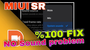 how to fix miui screen recorder sound problem || how to solve no sound problem in miui screen record