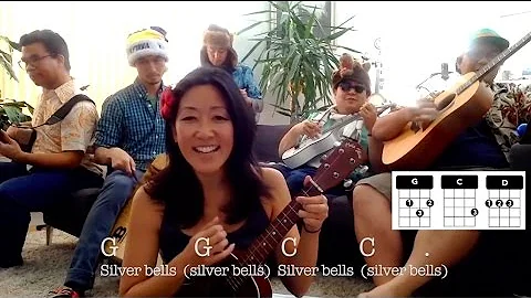 Silver Bells // Easy Ukulele Holiday Play-along