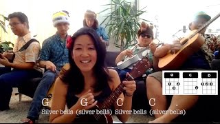 Silver Bells // Easy Ukulele Holiday Play-along chords