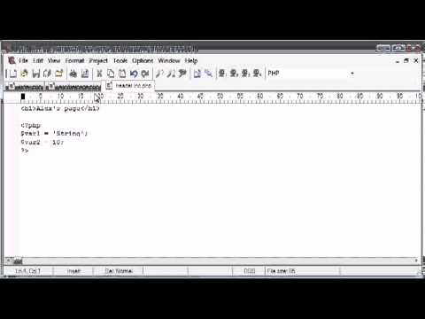 Beginner PHP Tutorial  42 - include and require Functions