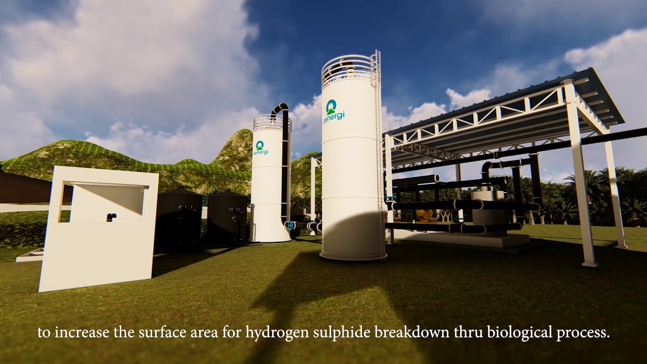 Cenergi SEA : Biogas Plant Process Flow