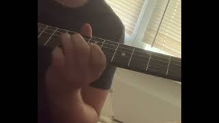 Green Day Goodnight Adaline Guitar Solo Cover ACOUSTIC #greenday #saviors #billiejoearmstrong