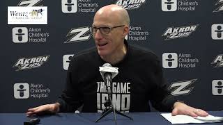 2021-22 Akron Zips Men's Basketball - Post-Game Press Conference w/ Coach Groce vs. Miami - 2/4/22