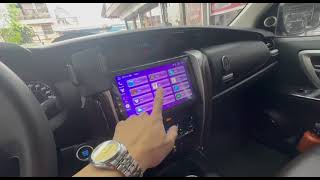 Toyota Fortuner 464 9Inch Optimus 8581 Entry Android Head Unit