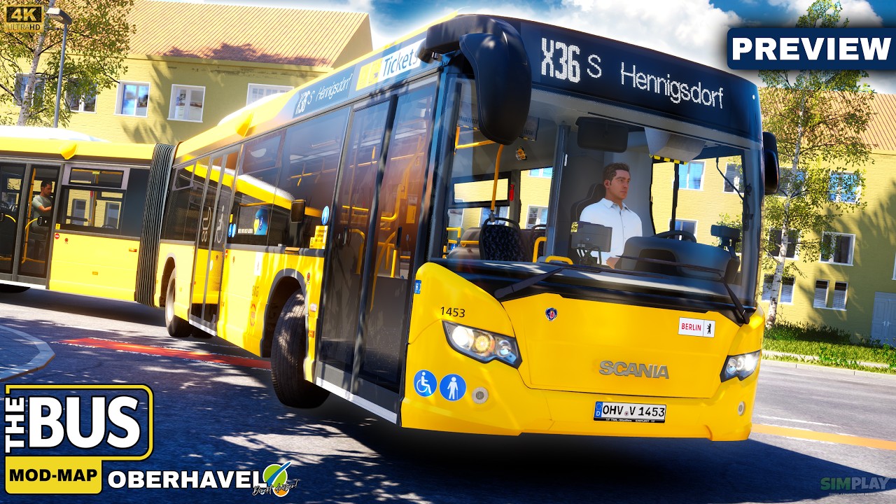 Mit der NEUEN Linie X36 Nach Hennigsdorf - Preview | 🟡THE BUS Oberhavel ...