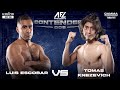 Tomas knezevich vs luis escobar full fight  afl promotions  muay thai  fight night  nyc