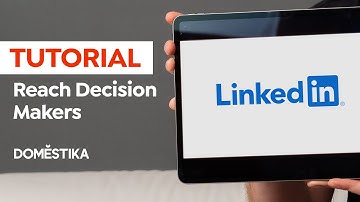 LINKEDIN Tutorial: How to REACH OUT to DECISION MAKERS | Marko Pfann | Domestika English