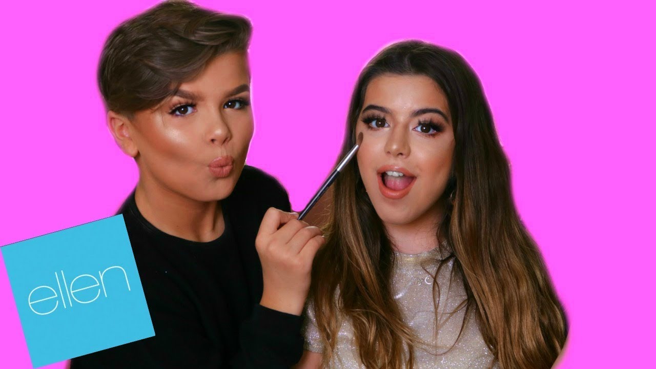 Makeup Tutorial By Ellen Show Star Reuben De Maid Sophia Grace