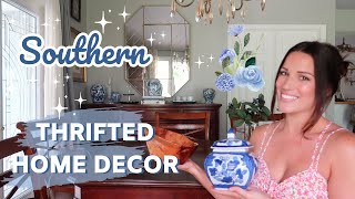 SOUTHERN Spring Thrift Store Haul // 2024 Spring Home Decor Ideas