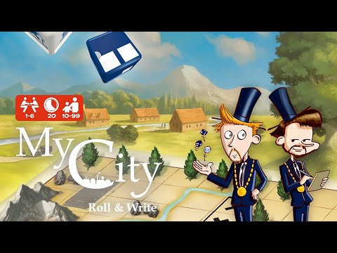 Jogo My City Roll and Write