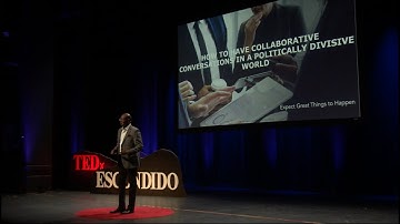 A guide to collaborative conversation across the political divide | Richard Marks | TEDxEscondido